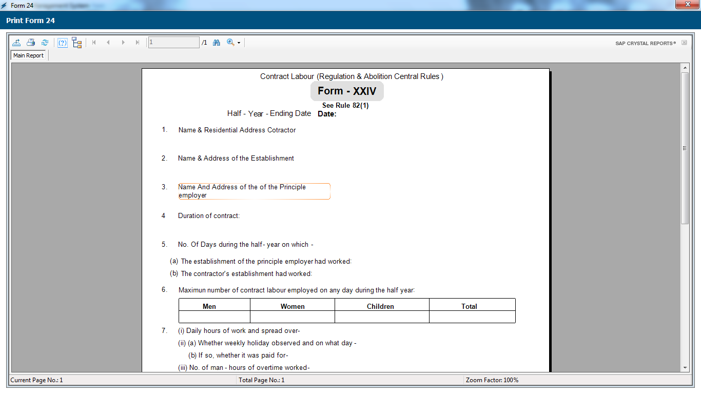 Payroll Management System Software Form No 24